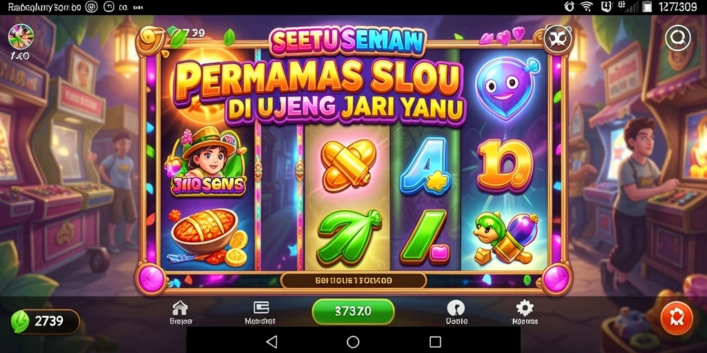 Screenshot gameplay dari 2739 menampilkan keseruan permainan slot.