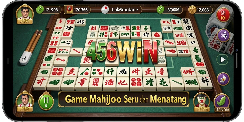 Tampilan gameplay Mahjong yang menakjubkan dan menyenangkan.