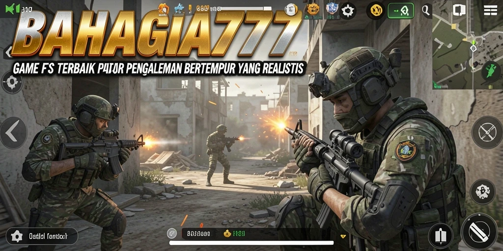 Tampilan gameplay menegangkan dalam BAHAGIA777 yang penuh aksi.