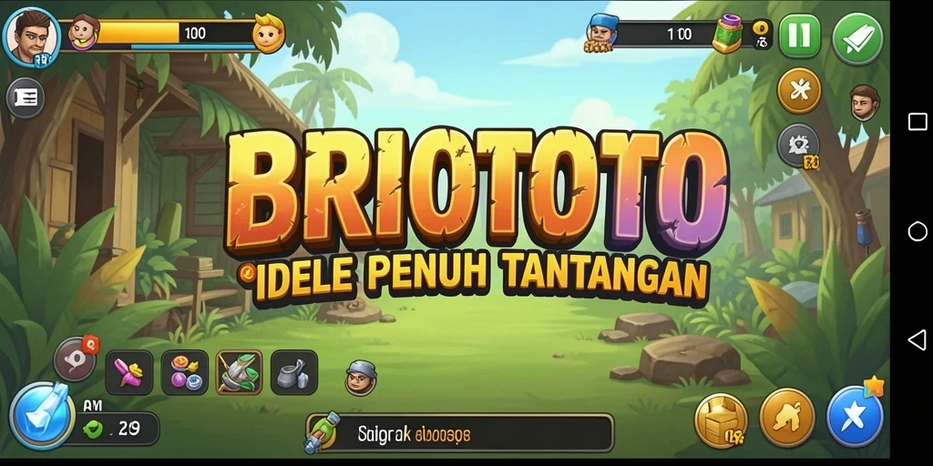 Tampilan gameplay BRIOTOTO yang menarik dan interaktif.
