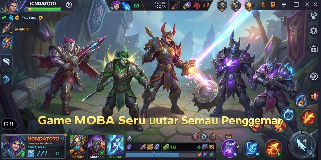 Tampilan gameplay HONDATOTO yang menegangkan dan penuh aksi.