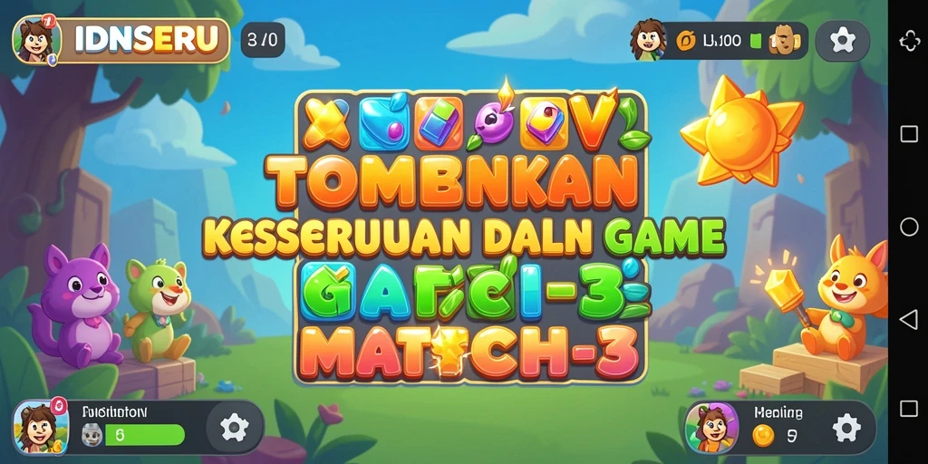 Tampilan menarik dari gameplay <strong>IDNSERU</strong> yang penuh tantangan.