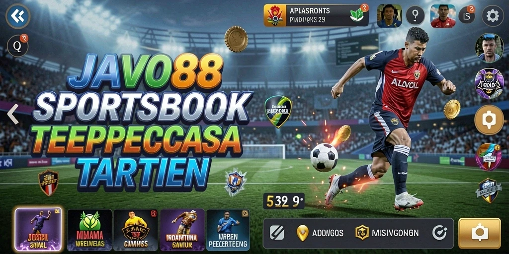 Tampilan gameplay <strong>JAVO88</strong> yang menampilkan berbagai opsi taruhan olahraga.