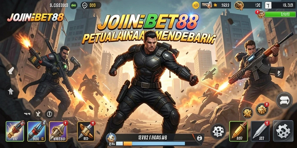 Tampilan aksi mendebarkan di dalam game JOINBET88.