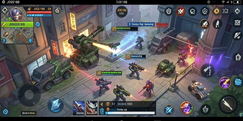 Screenshot gameplay menampilkan strategi mendalam dan taktik yang menarik.