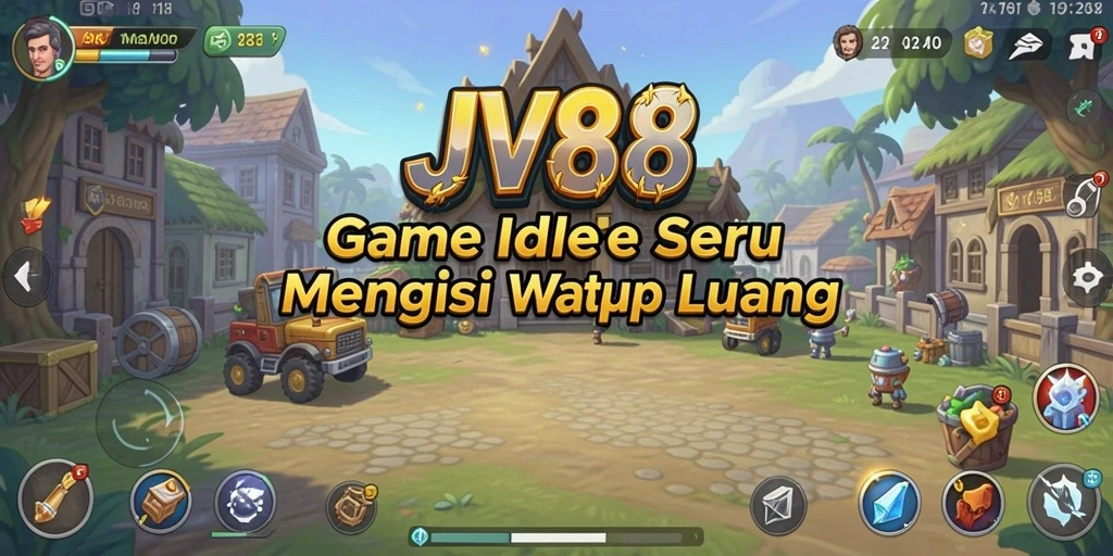 Tampilan gameplay JV88 yang menarik dan interaktif dalam genre Idle.