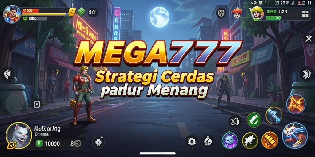 Tampilan gameplay MEGA777 yang strategis dan mendebarkan.