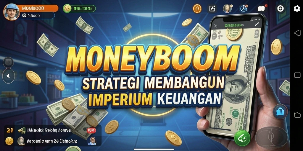 Tampilan gameplay MONEYBOOM yang menarik dan interaktif.