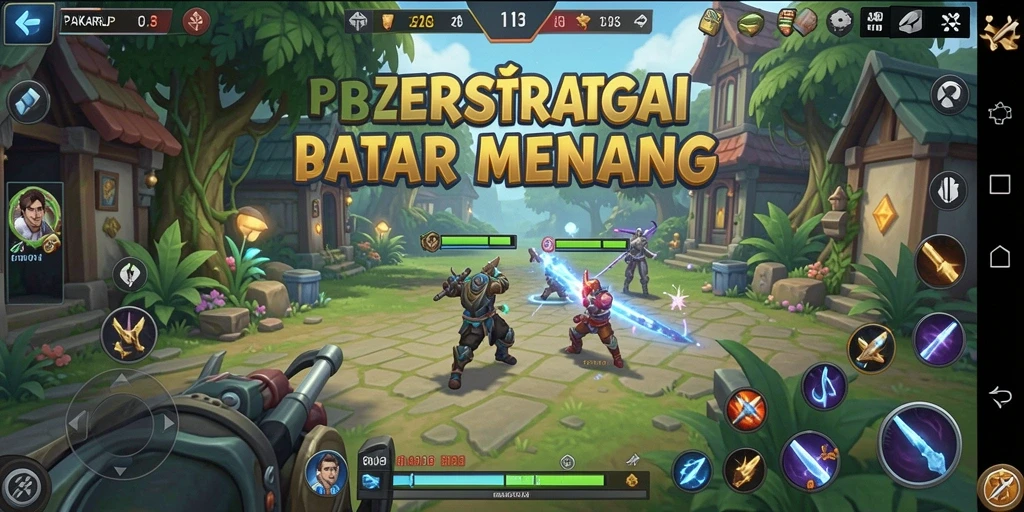 Tampilan menarik dari gameplay PAKARJP dengan elemen strategi