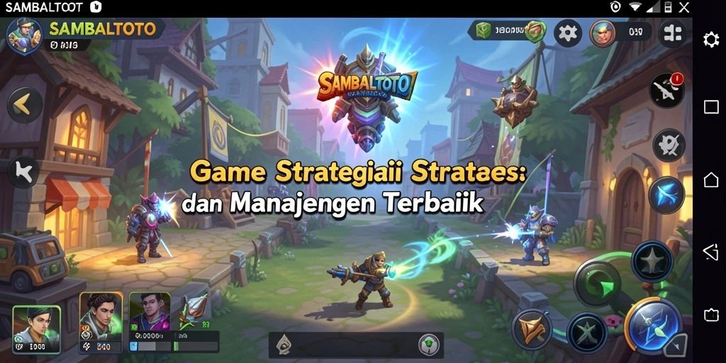 Tampilan gameplay menarik dari SAMBALTOTO dengan strategi SLG.